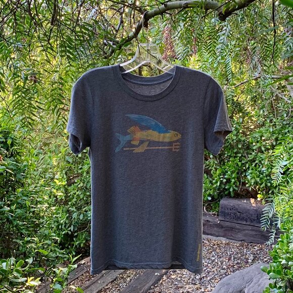 Patagonia Flying Fish Tee Shirt - Picture 1 of 6